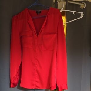 Red Women's Top by H&M